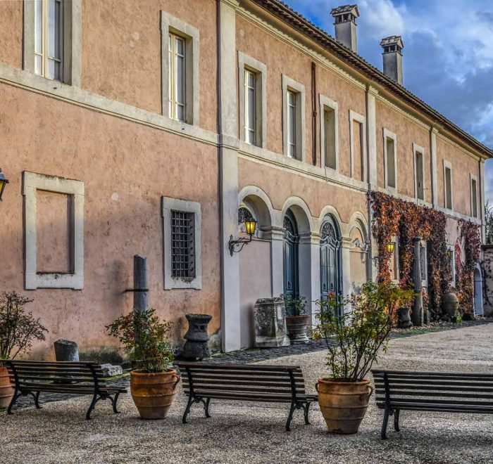 un casale vicino Roma ben ristrutturato